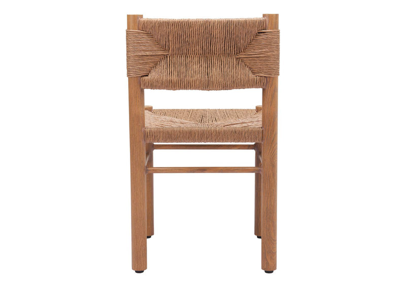 704050 Iska Outdoor Dining Chair (Set Of 2) Natural