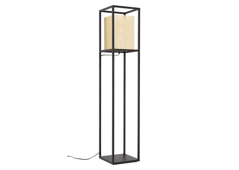 56130 Yves Floor Lamp Gold & Black