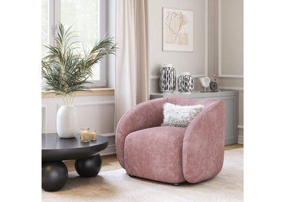 110008 Tallin Accent Chair Mauve Pink