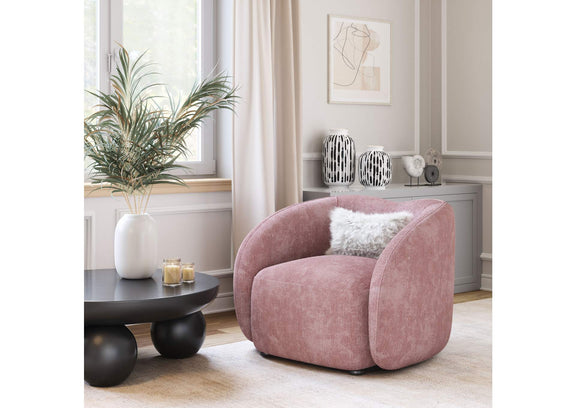 110008 Tallin Accent Chair Mauve Pink