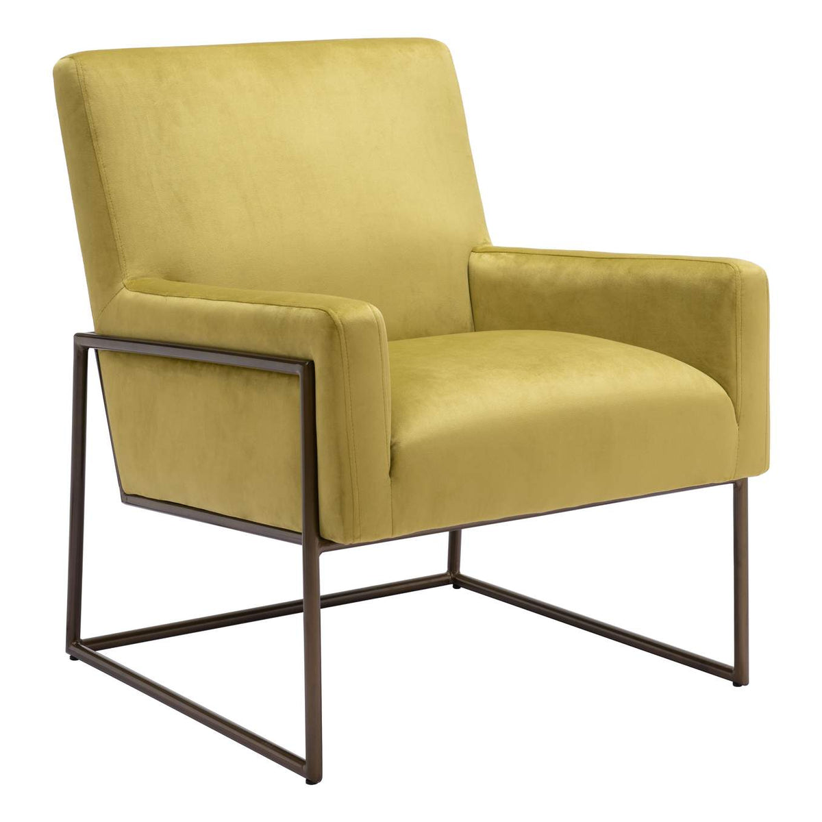 109522 New York Accent Chair Olive Green