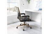 109021 Auction Office Chair Vintage Black
