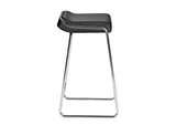 300041 Wedge Barstool (Set Of 2) Black