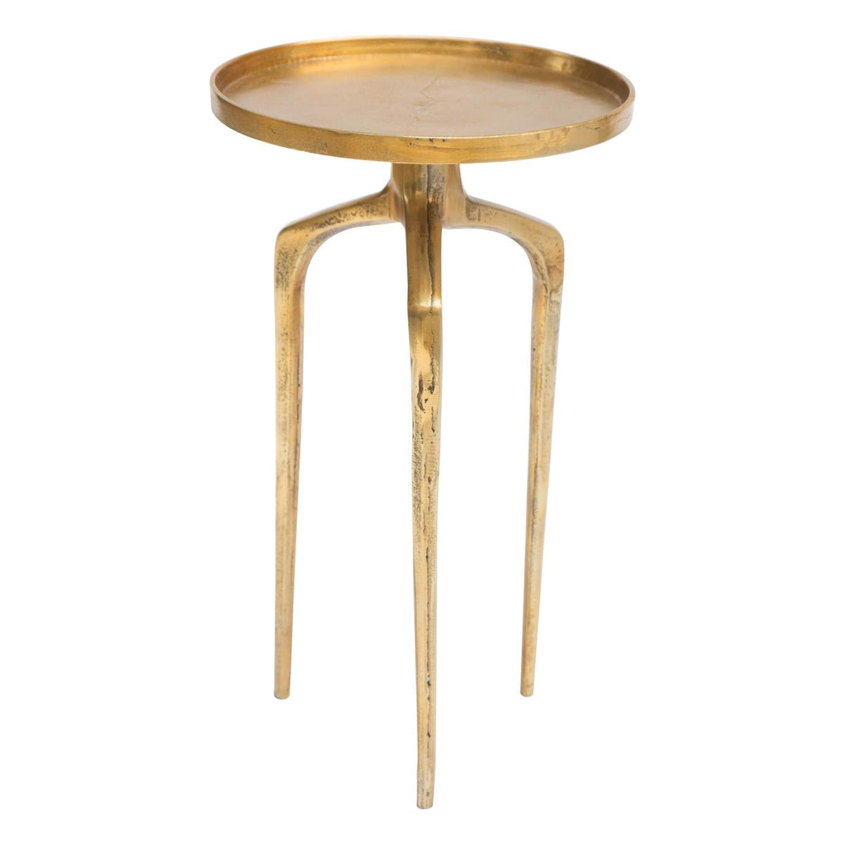 405002 Como Accent Table Set (2-Piece) Antique Gold