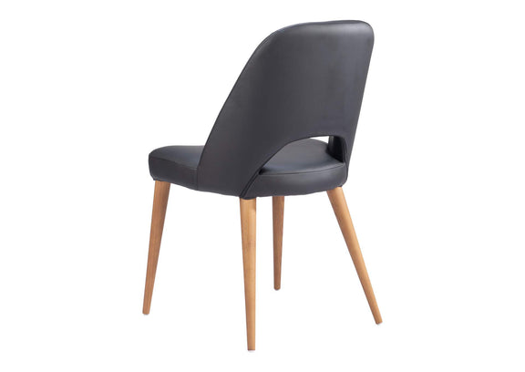 110123 Leith Dining Chair (Set Of 2) Black
