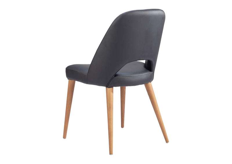 110123 Leith Dining Chair (Set Of 2) Black