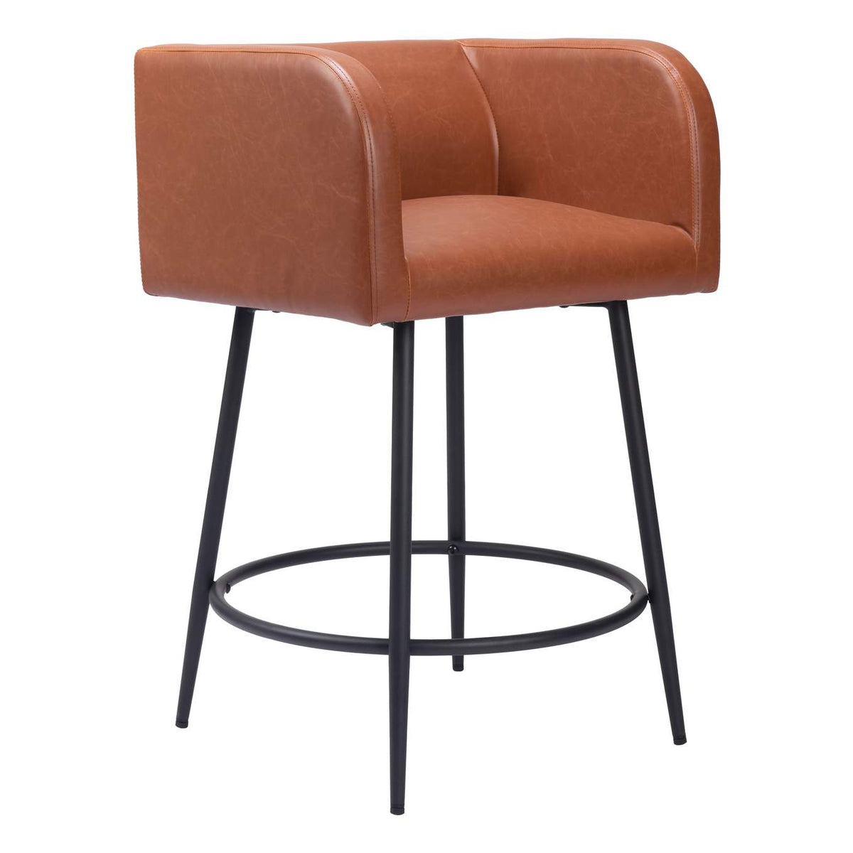 109946 Horbat Counter Stool (Set Of 2) Brown