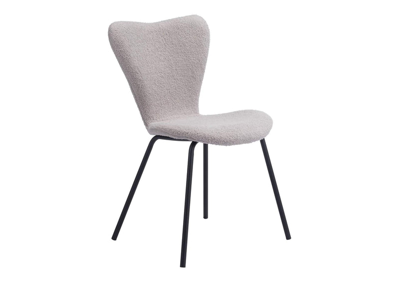 109659 Thibideaux Dining Chair (Set Of 2) Light Gray