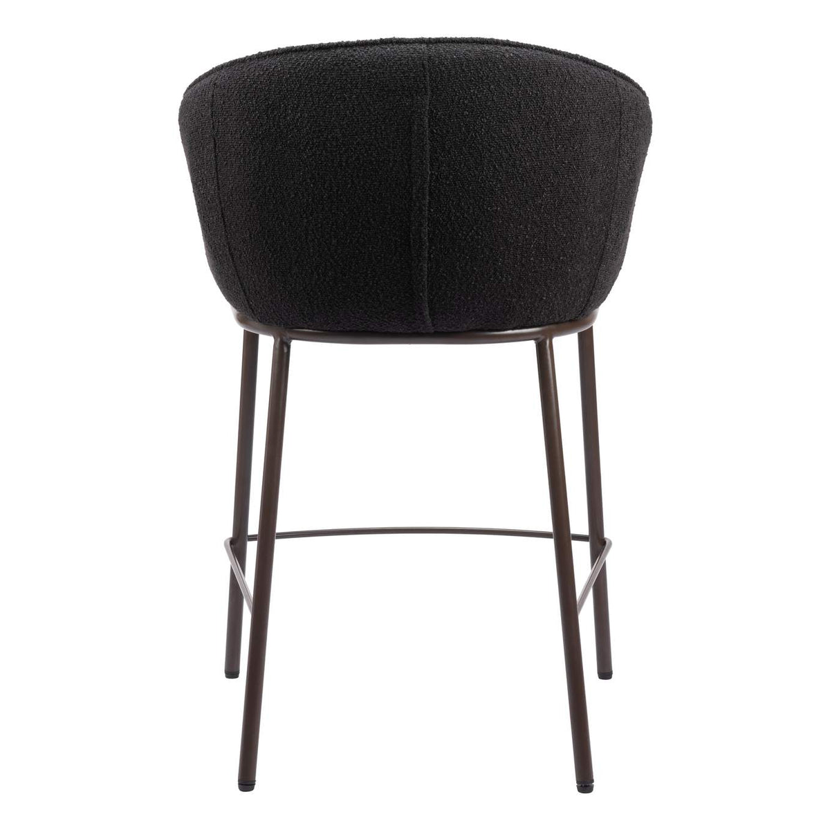 109809 Essen Counter Stool Black & Bronze