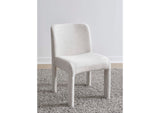 PWNC63C Devon Fully Upholstered Dining Chair In Turtle Dove Linen (Set of 2)