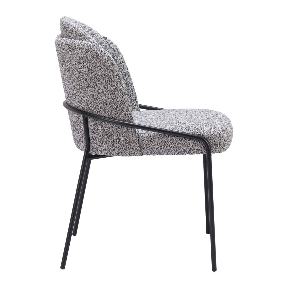 109964 Jambi Dining Chair (Set Of 2) Black & White