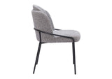 109964 Jambi Dining Chair (Set Of 2) Black & White