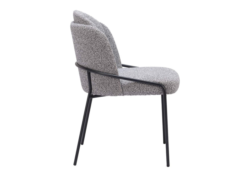 109964 Jambi Dining Chair (Set Of 2) Black & White