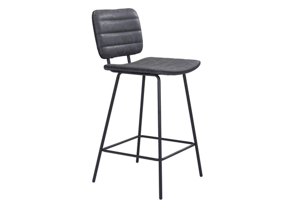 109504 Boston Counter Stool (Set Of 2) Vintage Black