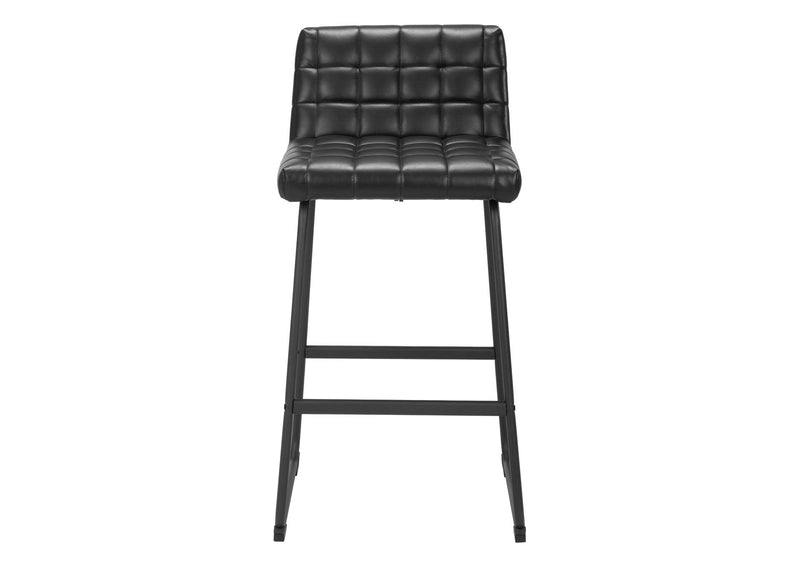 110069 Pago Barstool (Set Of 2) Black