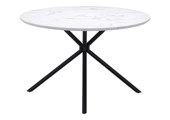 101879 Amiens Dining Table White