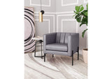 101856 Jess Accent Chair Gray