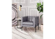 101856 Jess Accent Chair Gray