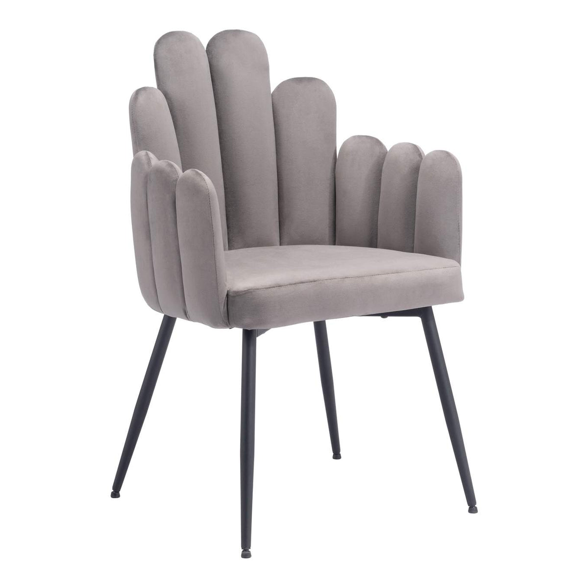 109655 Noosa Dining Chair (Set Of 2) Gray