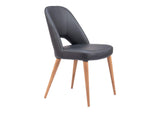 110123 Leith Dining Chair (Set Of 2) Black