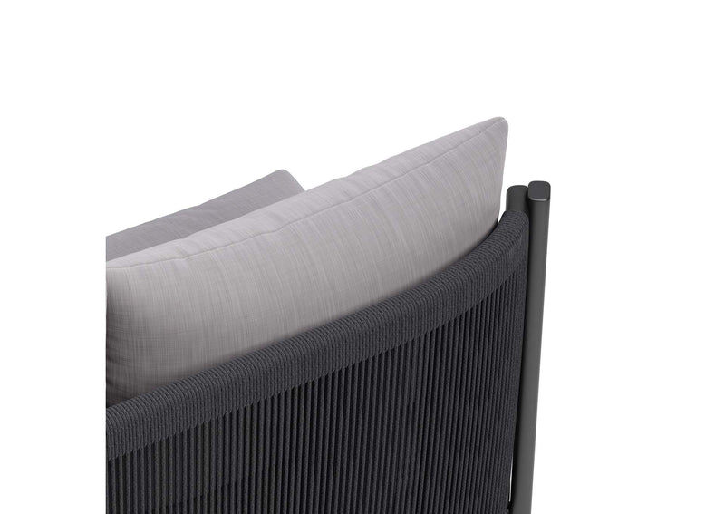 704047 Horizon Outdoor Sofa Gray
