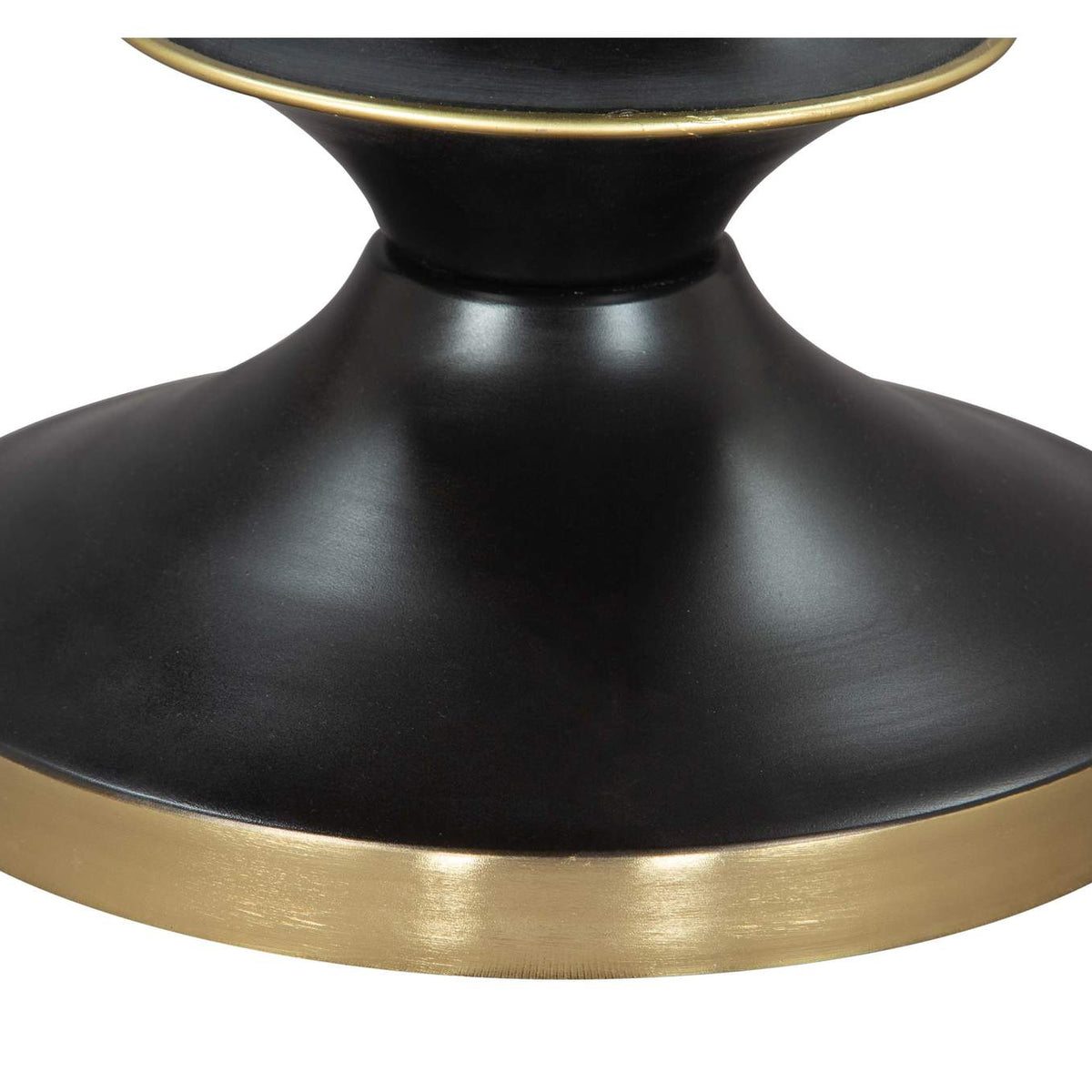109564 Donahue Side Table Gold & Black
