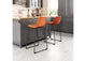 109682 Smart Barstool (Set Of 2) Burnt Orange