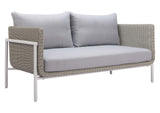 704016 Frais Outdoor Loveseat Gray