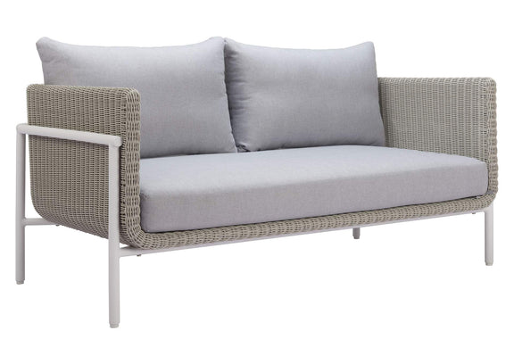 704016 Frais Outdoor Loveseat Gray
