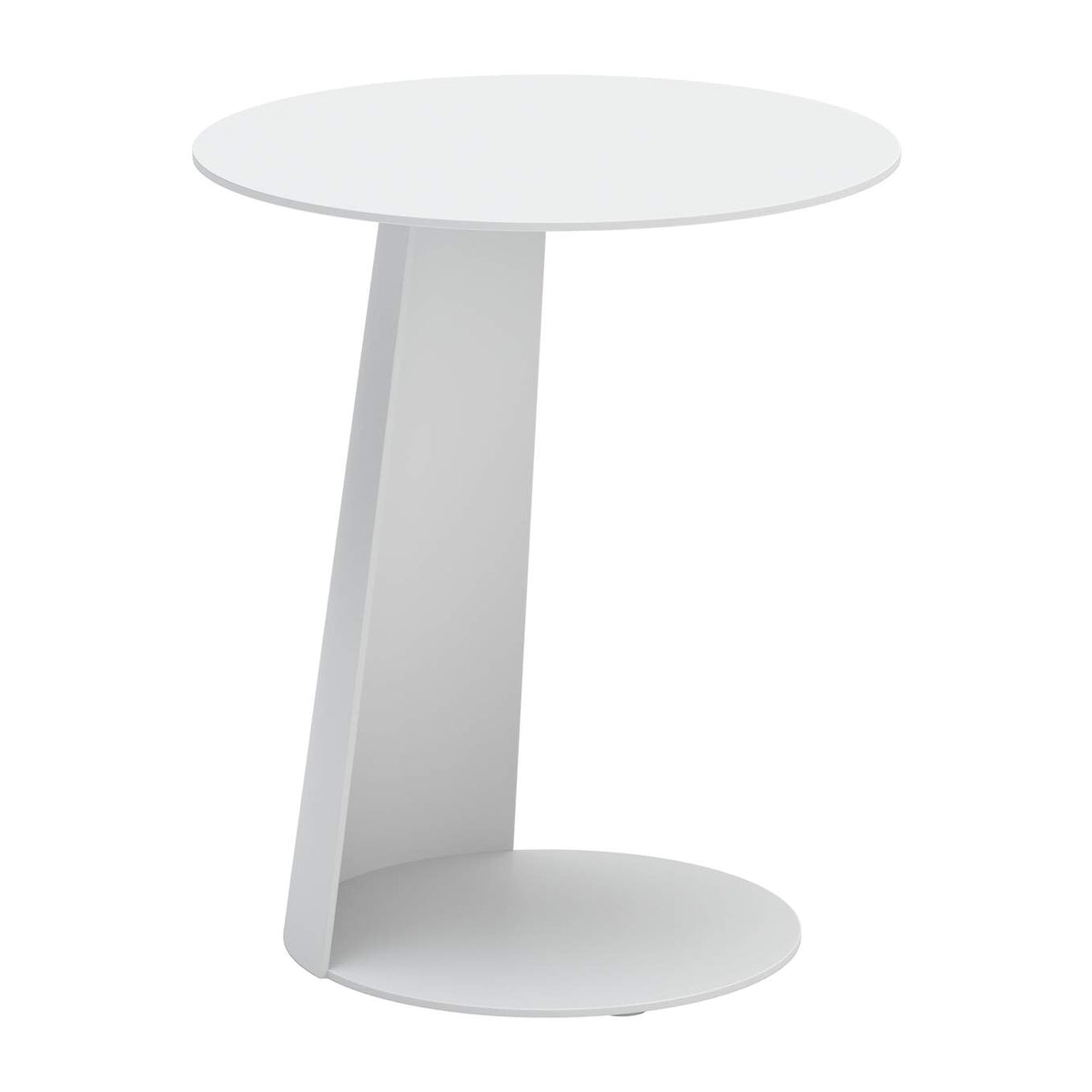 704020 Sunny Isles Outdoor Side Table White