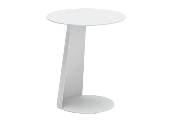 704020 Sunny Isles Outdoor Side Table White
