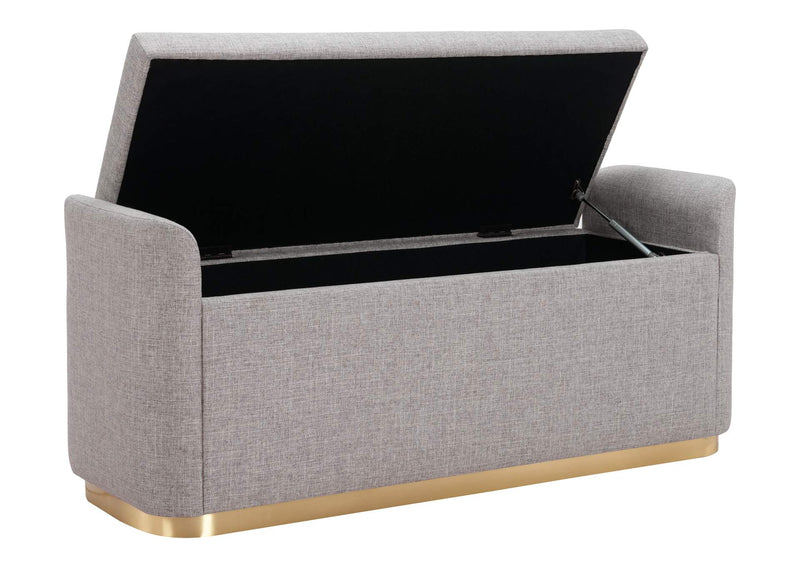 109995 Dobo Storage Bench Gray