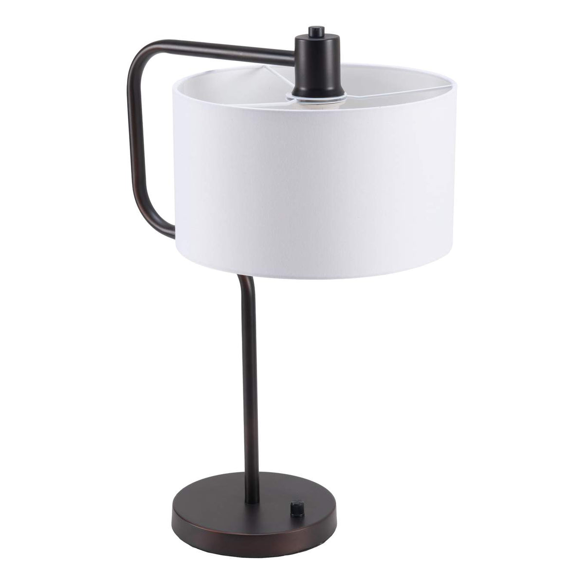 56146 Middlemist Table Lamp White