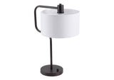 56146 Middlemist Table Lamp White