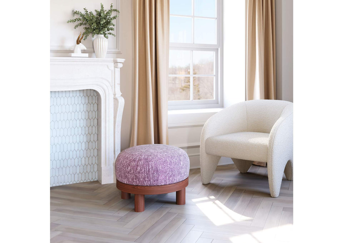 110185 Gome Ottoman Wisteria Purple