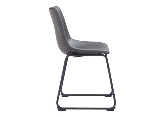101995 Smart Dining Chair (Set Of 2) Charcoal