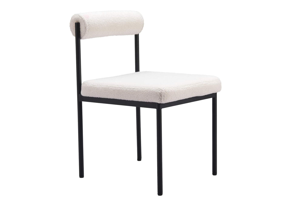110104 Livorno Dining Chair Ivory