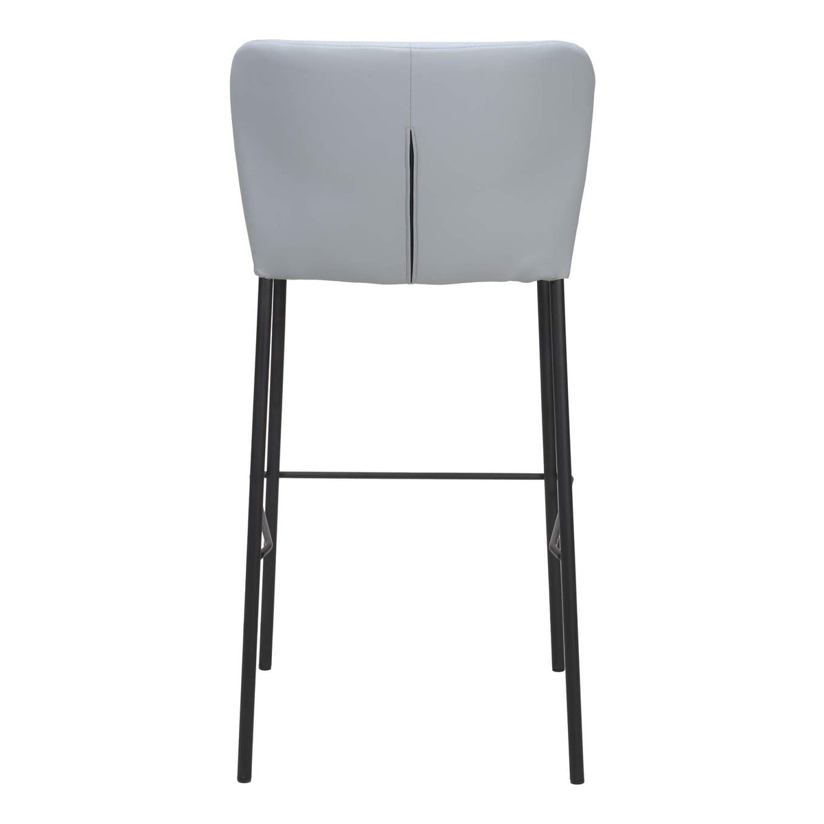 109783 Linz Barstool (Set Of 2) Gray