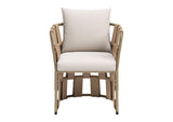 704012 Quadrat Outdoor Dining Chair White