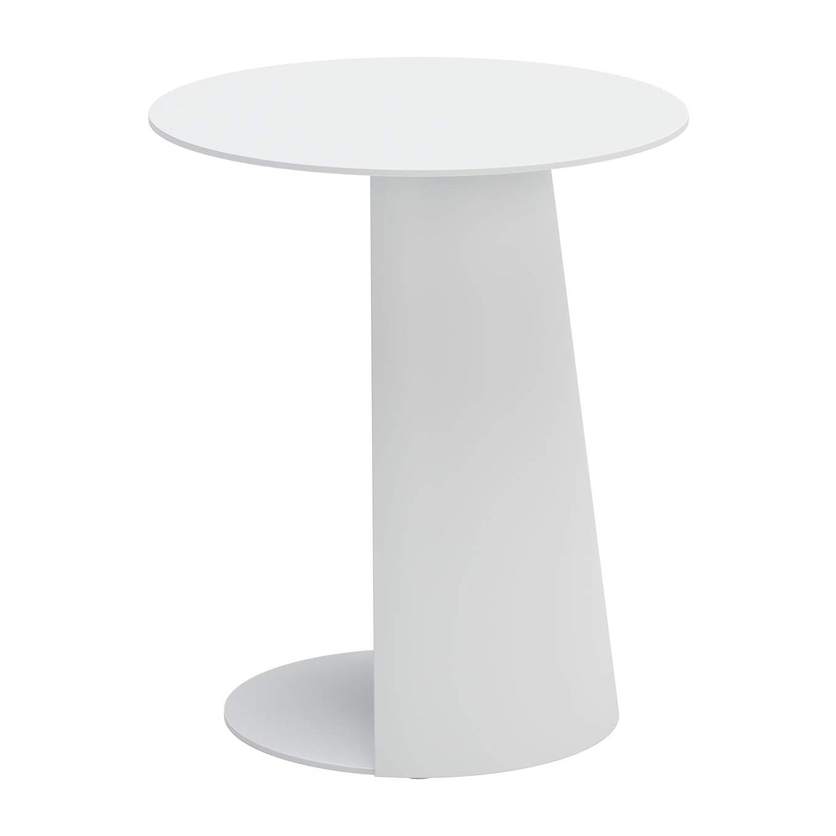 704020 Sunny Isles Outdoor Side Table White