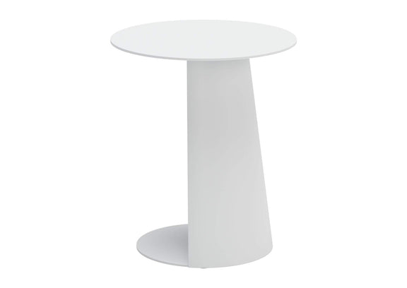 704020 Sunny Isles Outdoor Side Table White