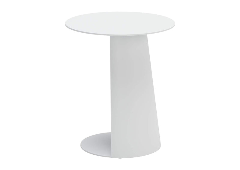 704020 Sunny Isles Outdoor Side Table White