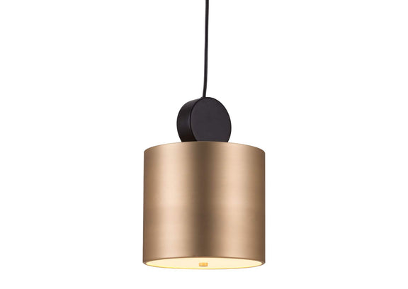 56107 Myson Ceiling Lamp Gold & Black