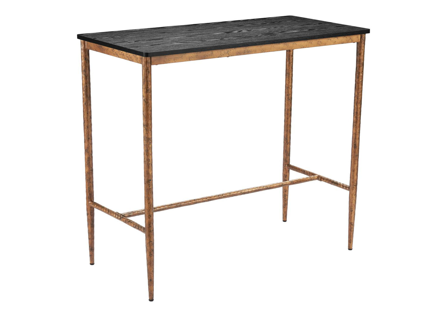 109970 Nida Bar Table Black & Bronze