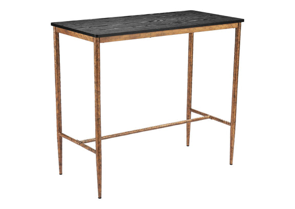 109970 Nida Bar Table Black & Bronze