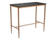 109970 Nida Bar Table Black & Bronze