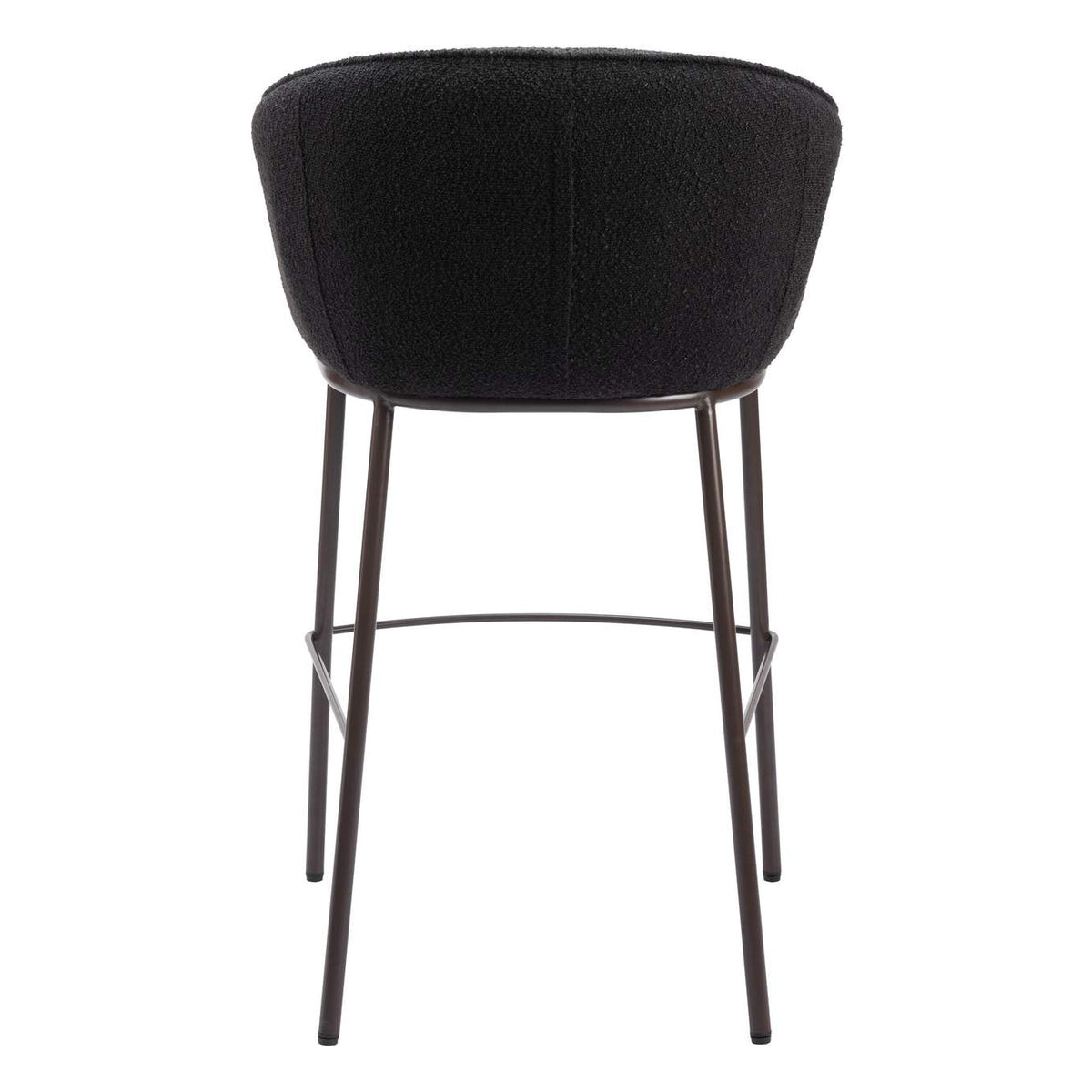 109810 Essen Barstool Black & Bronze