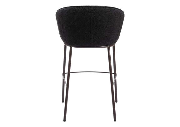 109810 Essen Barstool Black & Bronze