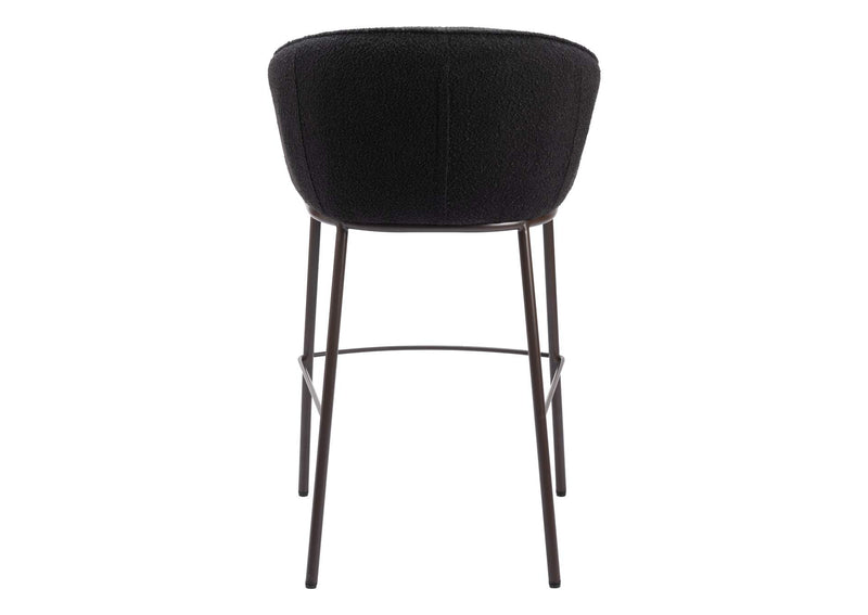 109810 Essen Barstool Black & Bronze