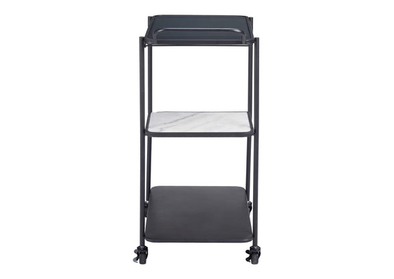 109845 Constanza Bar Cart Black